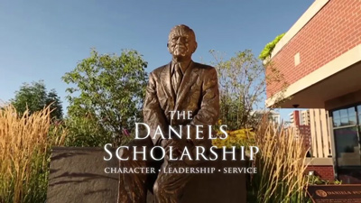 Daniels Scholarship Program video screenshot