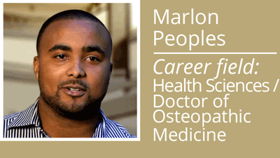 Marlon Peoples Scholar Video Profile screenshot
