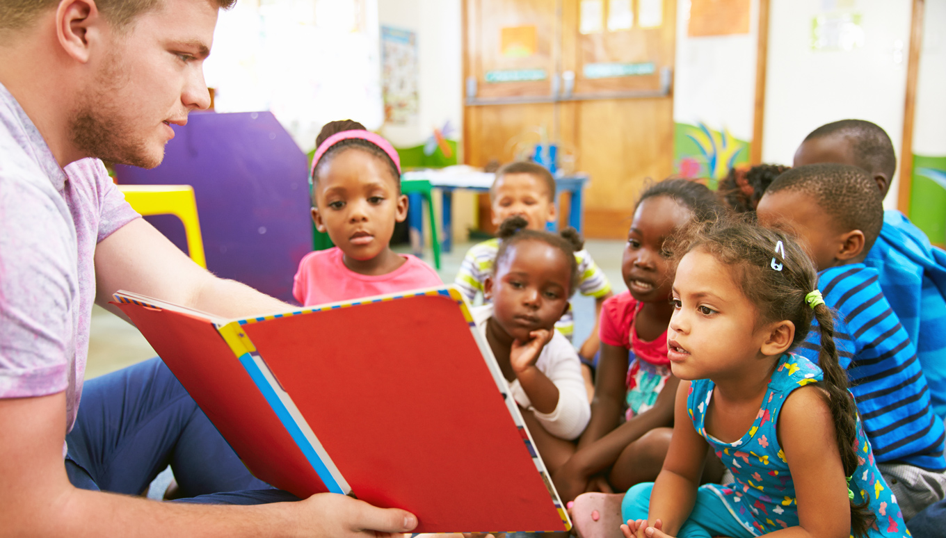 Elementary School Students in Class