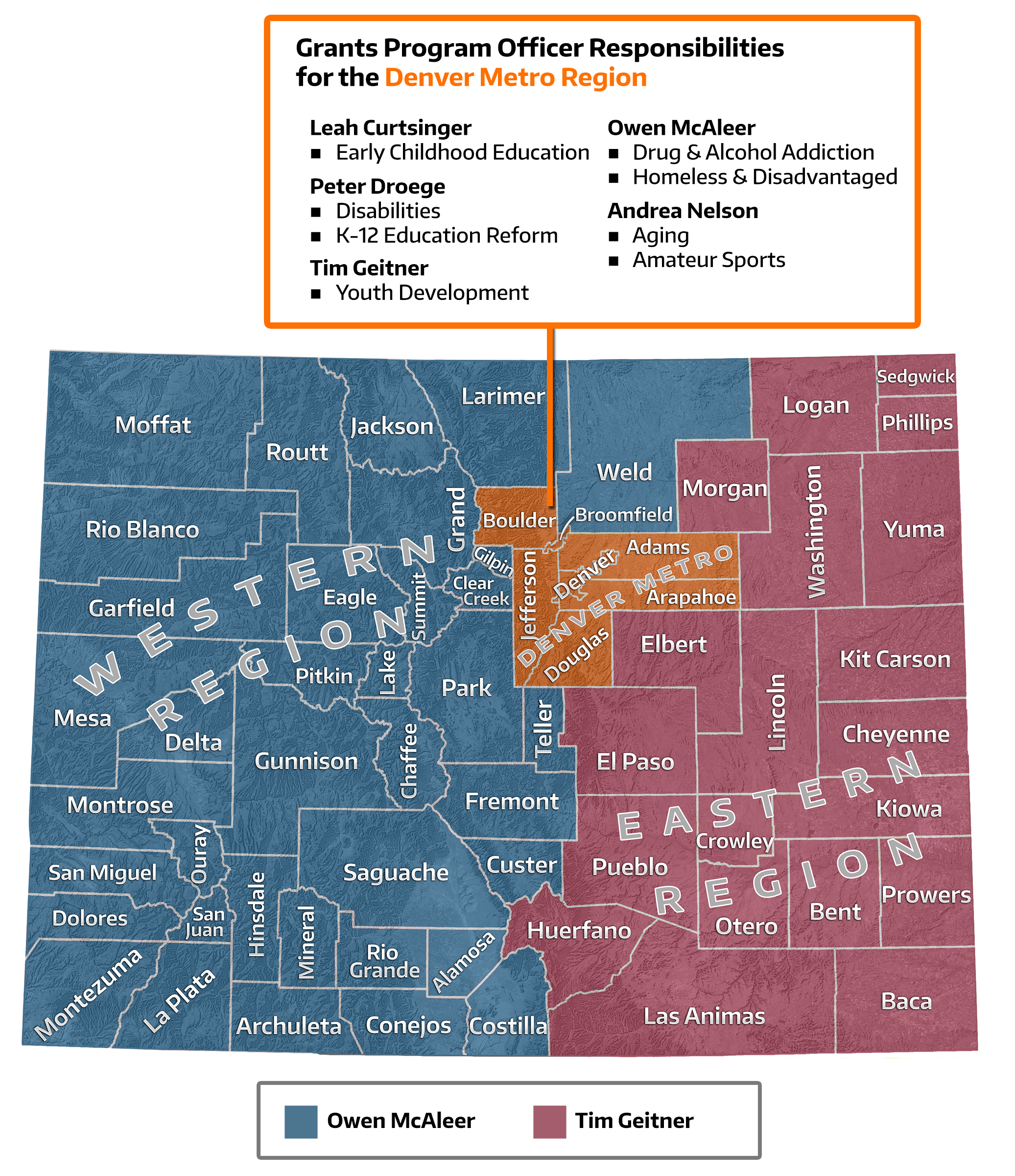 Grants Colorado coverage map